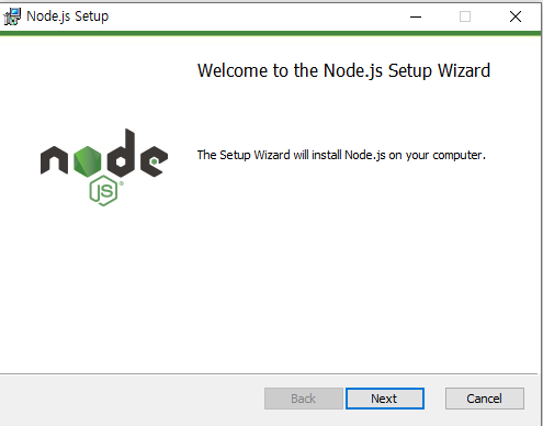 node.js설치