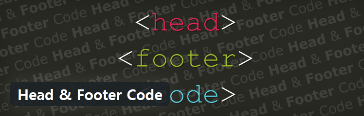 Head&Footer Code 플러그인